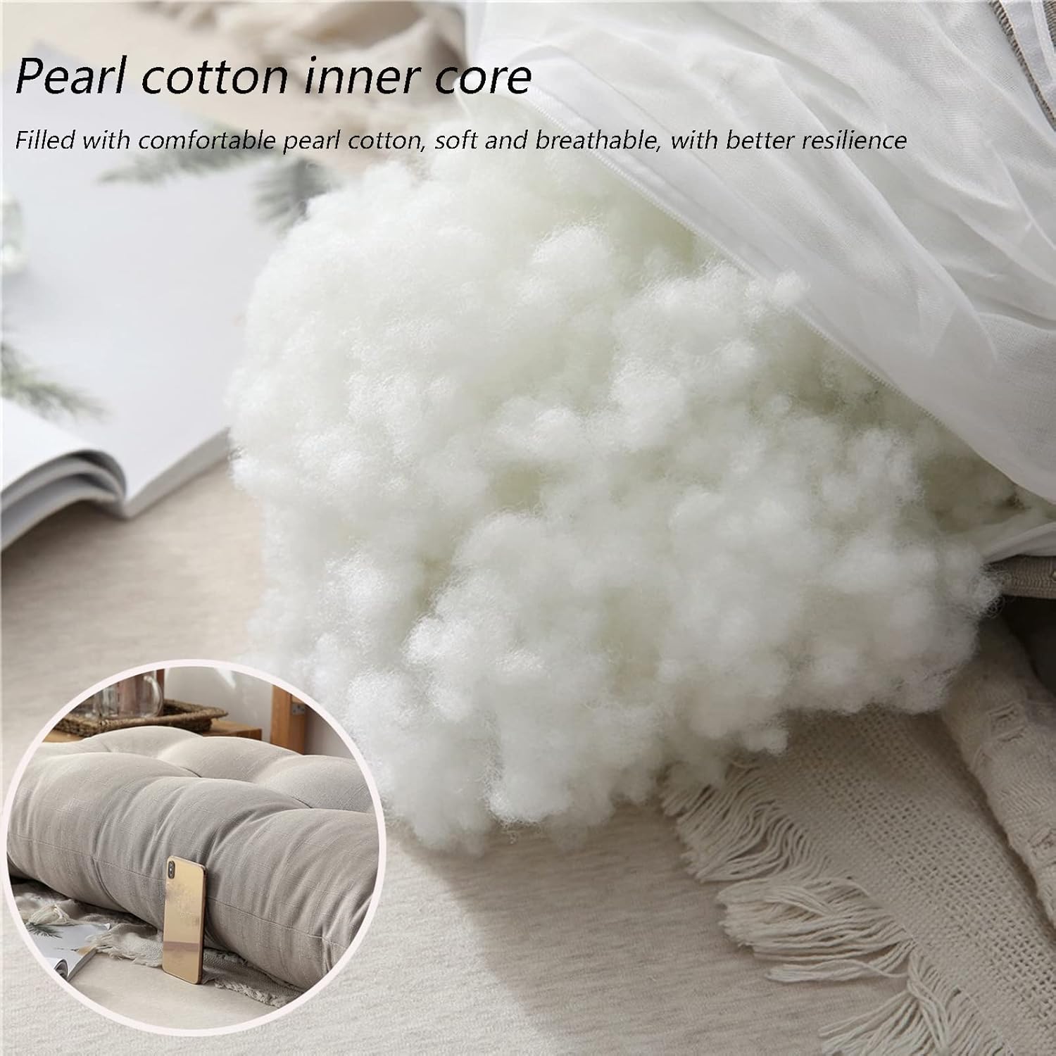 Oversized Body Pillow Headboard Cushion - Soft Lumbar Support for Adults, Extra Backrest Throw Pillow 39.4IN/100CM - Perfect for Bedside Comfort (C 31.4IN/80CM)