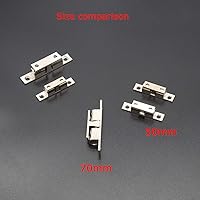 Vista 3 de Ball Catch Omitfu - Juego de 6 rodillos de tensión de doble bola de latón macizo chapado en cromo ajustable con tornillos