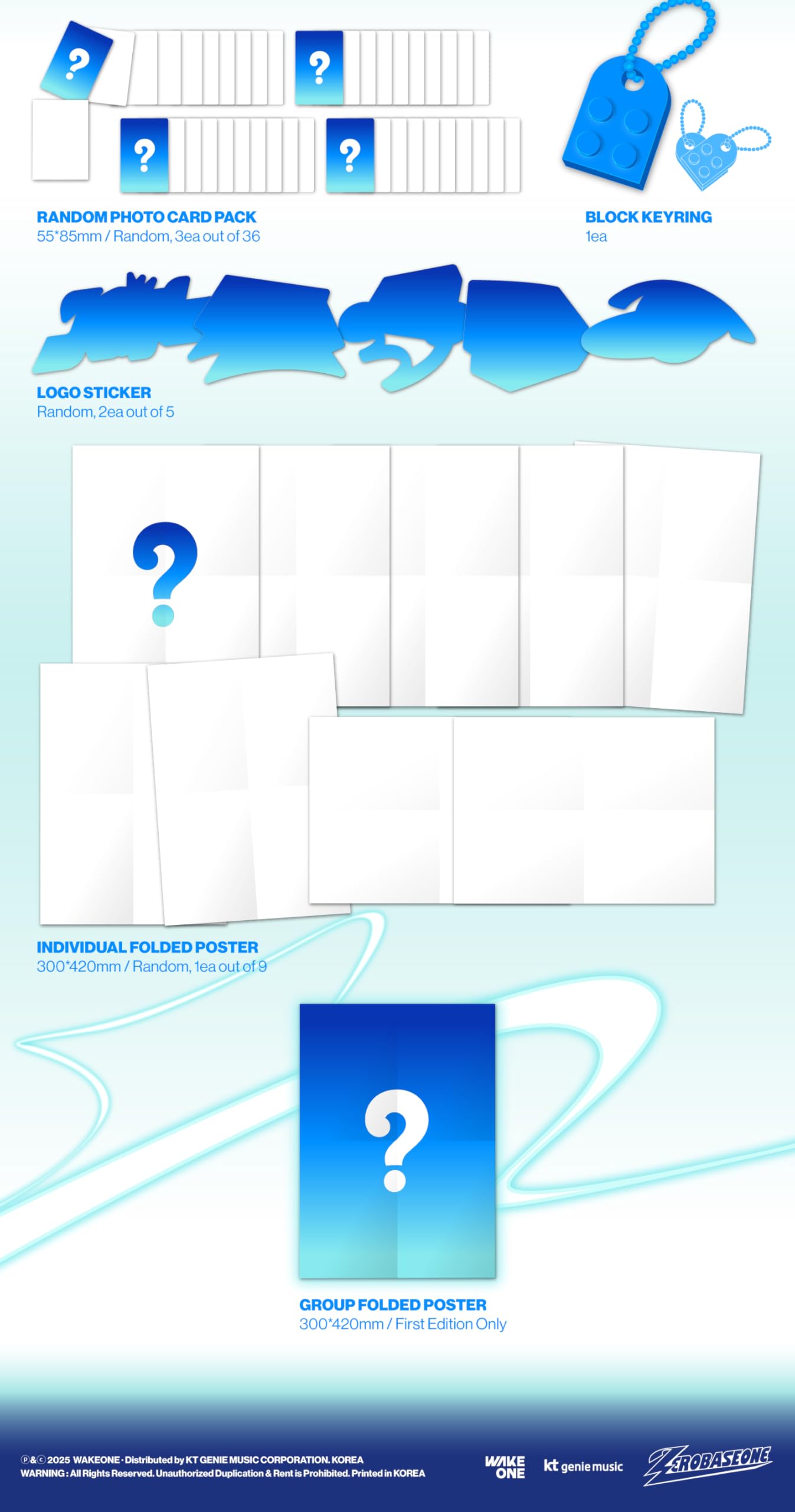 Generisch ZEROBASEONE Never Say Never [PHOTOBOOK Ver.] 1 Album Complet