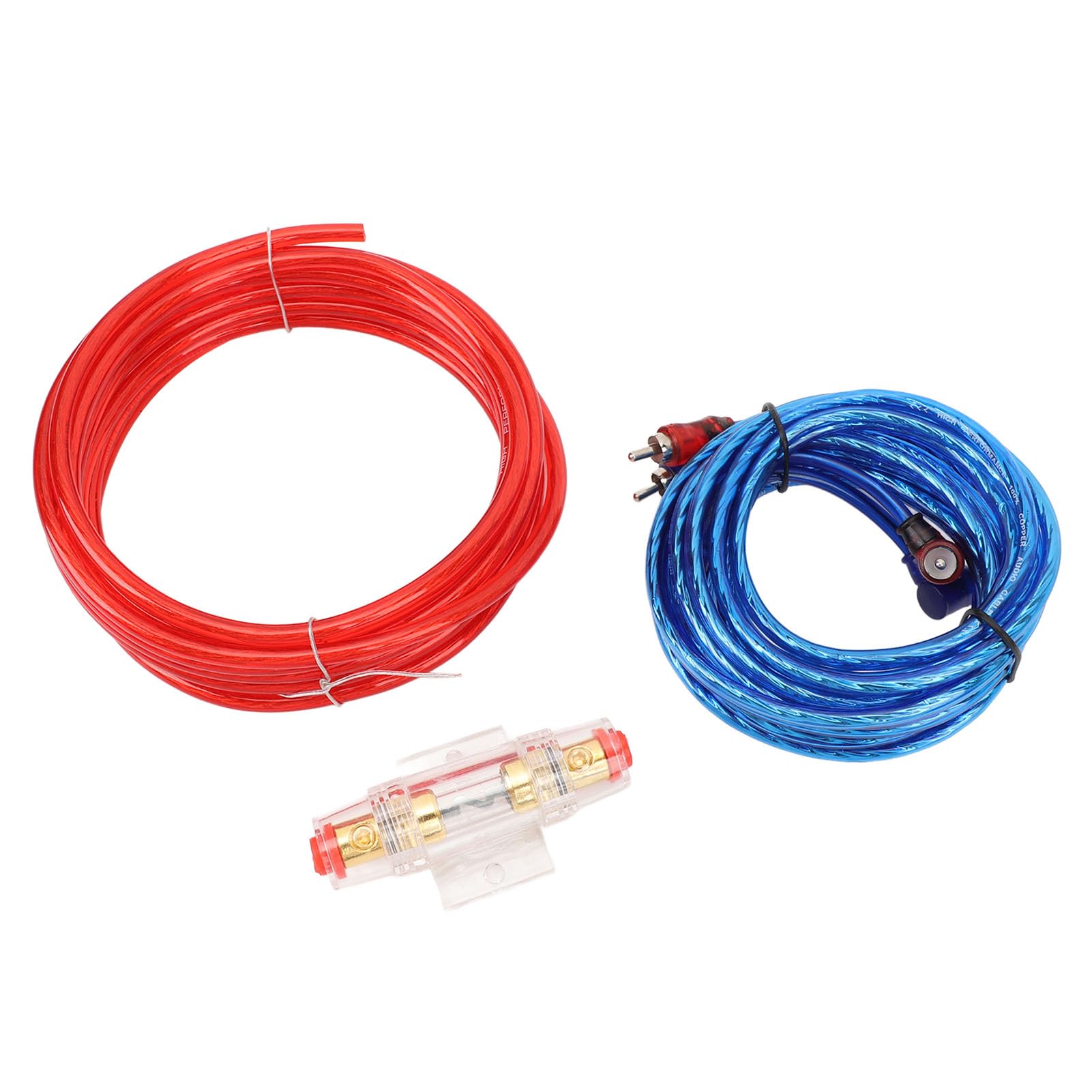 Amazon.co.jp: サブウーファーアンプ配線キット、60Aヒューズ付き10