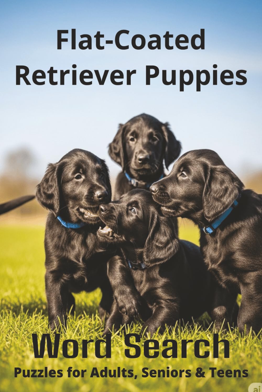 Words About Flat-Coated Retriever Puppies Word Search Puzzles: Easy-to-Read Word Searches About Flat-Coated Retriever Puppies – Loyal Companions, Fun ... Pet Lovers, Vacations, and Relaxing Moments