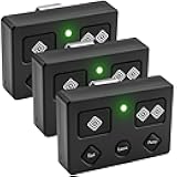 AXP1/AXS1 Premium Remote Controls Transmitter, for Ghost Control Gate Opener Remote AXP1/AXS1, 5-Button Premium, 3 Pack