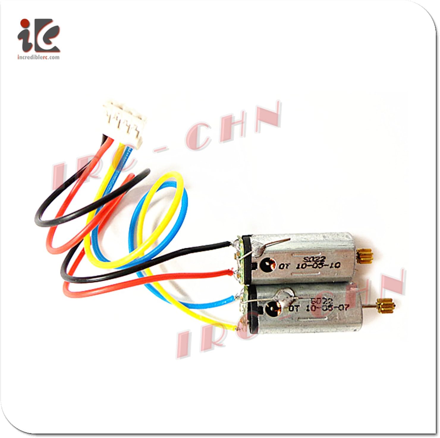 SYMA S022 S34 RC Helicopter Front and Rear Main Motor Set with wires and connector