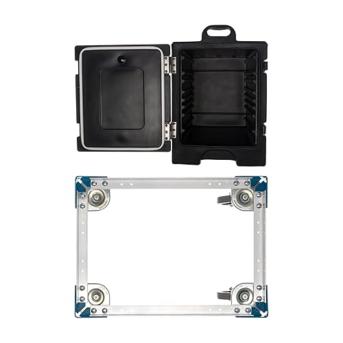 Miniatura 7 de Carlisle PC300N03 Cateraide End-Loading Insulated Food Pan Carrier, 5 Pan Capacity, Black + Cateraide PC300N End-Loading Food Pan Carrier Dolly,