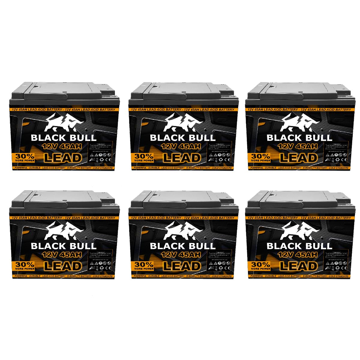Blackbull Akkuset 72V 45AH Akku Batterie für Kabinenfahrzeuge Elektrofahrzeuge ECONELO AKTIVIMO ECABINO