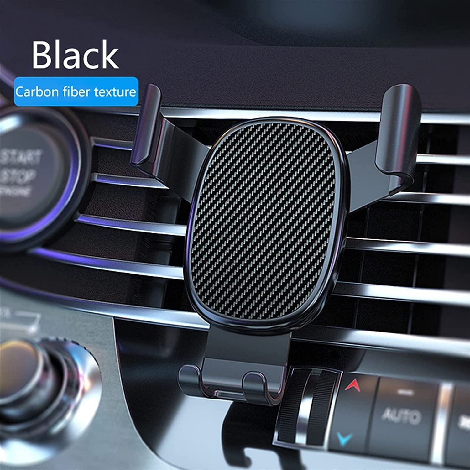 Supporto per telefono da auto Supporto per telefono stabile In auto Supporto per bocchetta dell'aria Supporto per smartphone Staffa fissa Accessori mobili Durevole Robusto