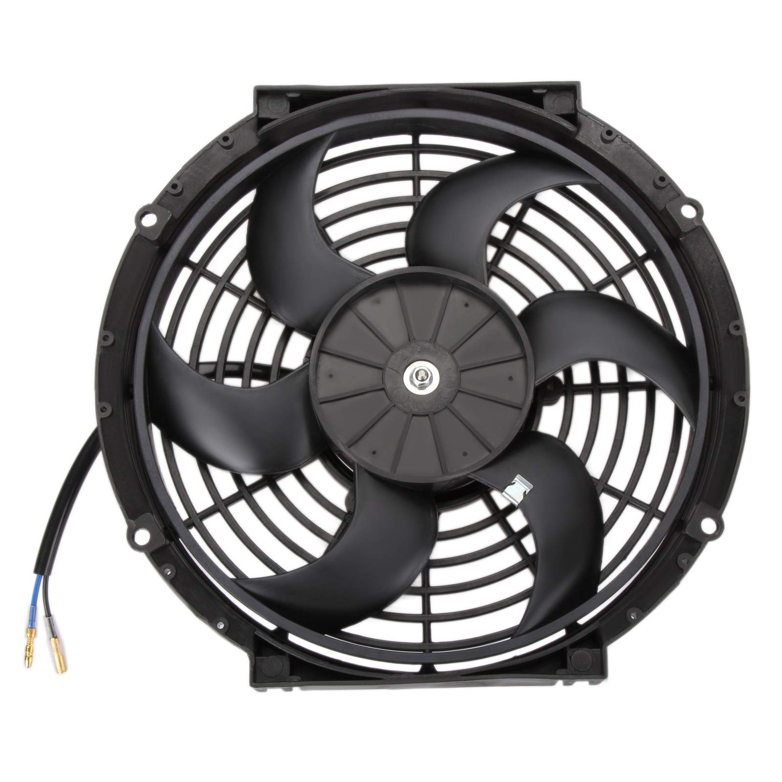 Universal 10" 80W Elektrische Lüfter Wasserkühler Kühlerlüfter Kühler mit Montagesatz