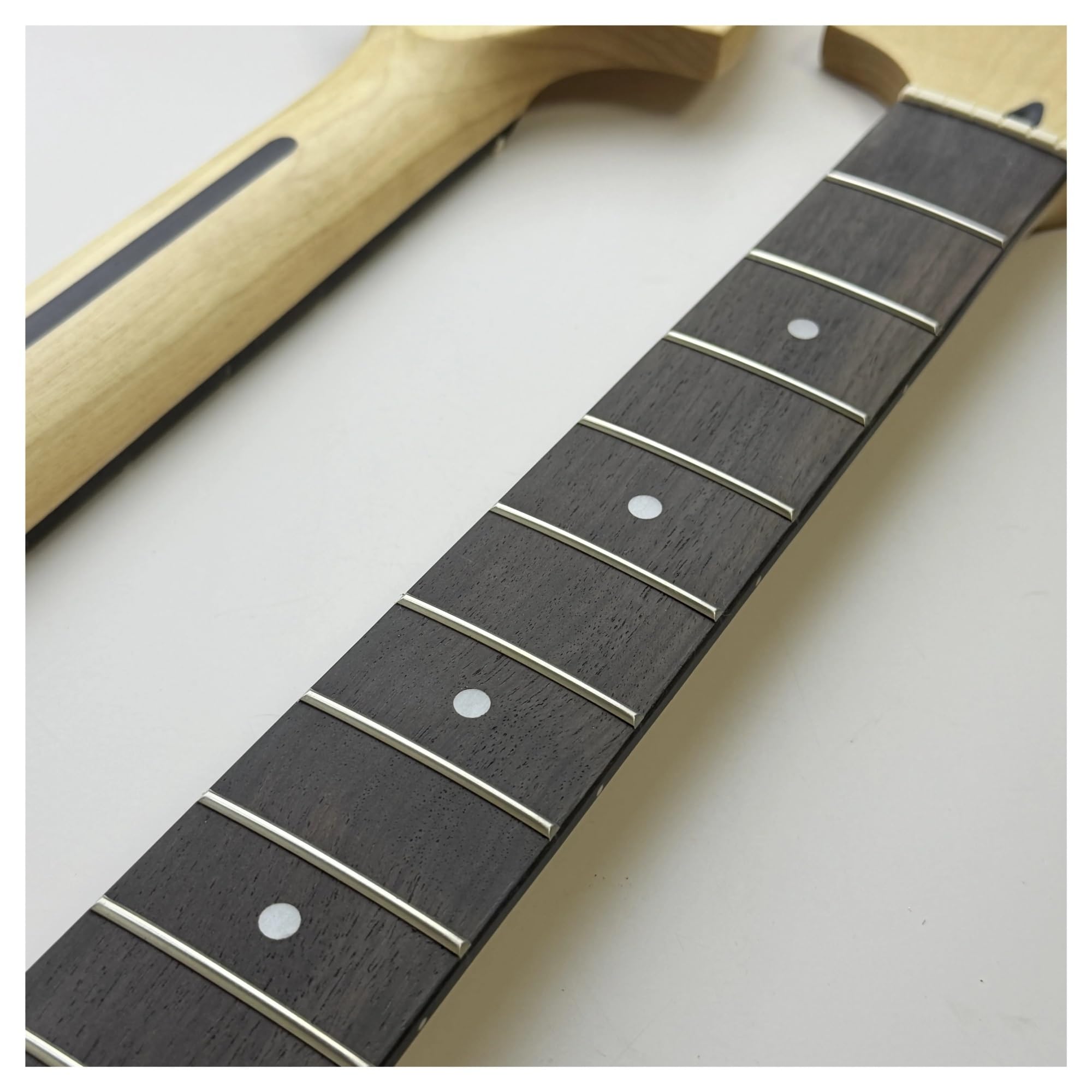 Manico for chitarra elettrica ST con paletta grande for mancini Manico for chitarra sostitutivo con tastiera in palissandro a 22 tasti