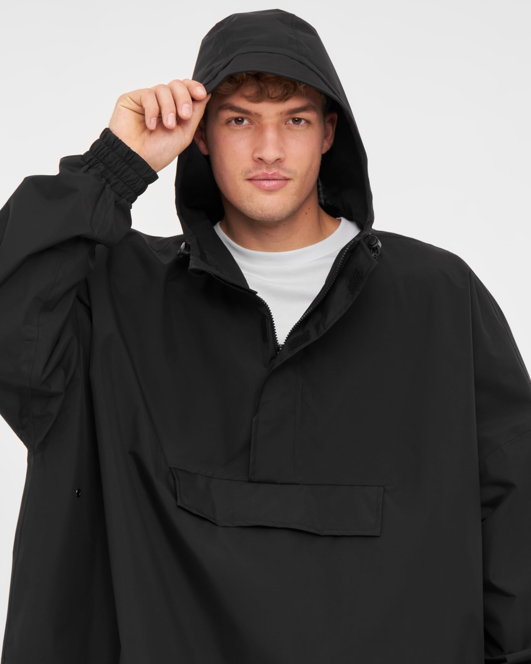 LARKSON Chubasquero Lluvia Mujer Hombre - Lykke - Impermeable Unisex para Ciclismo Outdoor Festival - 10000mm Columna de Agua - Chaqueta de Lluvia con Costuras Selladas
