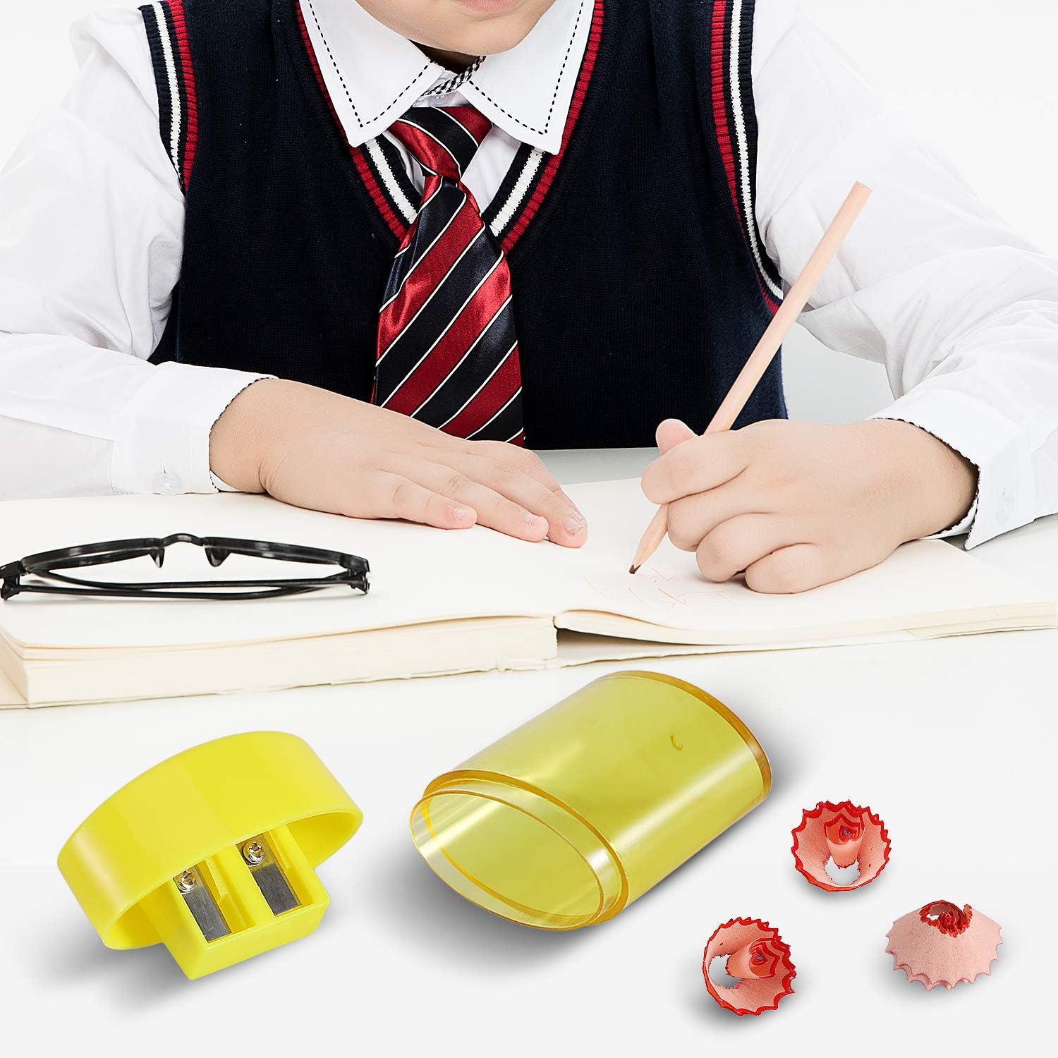 2-Hole Pencil ener - Handheld, for Kids
