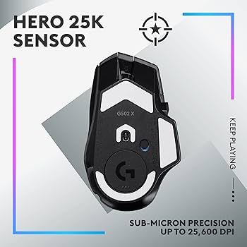Amazon.com: Logitech G502 X Plus Lightspeed Wireless Gaming