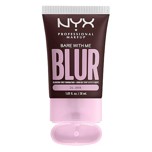 Vista 16 de NYX PROFESSIONAL MAKEUP Bare With Me Blur Skin Tint - Base de maquillaje con matcha, glicerina y niacinamida, marfil claro 03 marfil claro