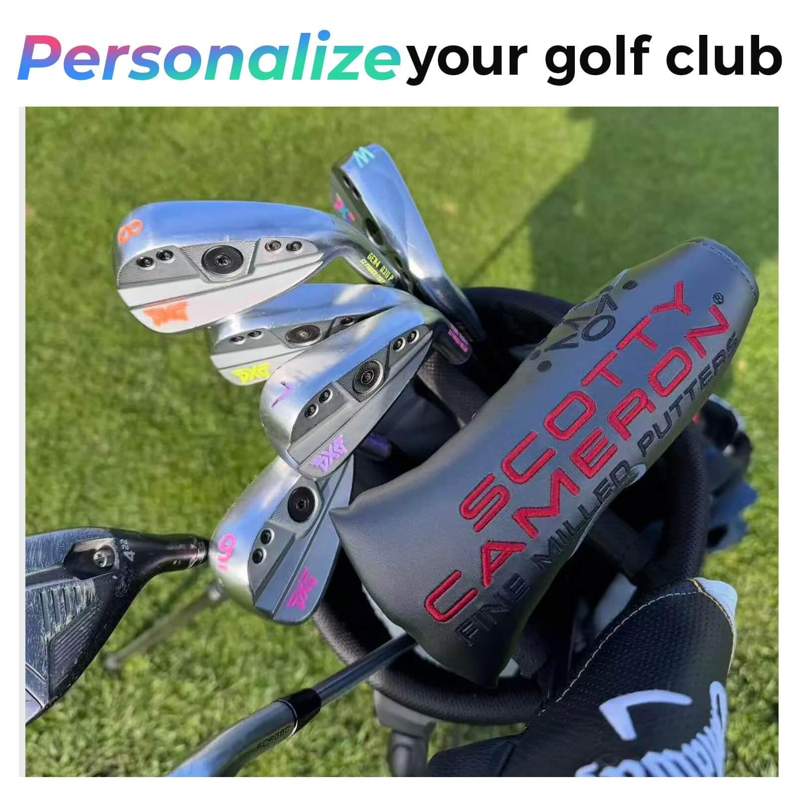 9 Stück DIY Golf Marker Stifte zur Gestaltung & Personalisierung - Kreatives Set für Golfschläger & Golfbälle, Wasserfeste Markierungsstifte, Originelle Golf Geschenke