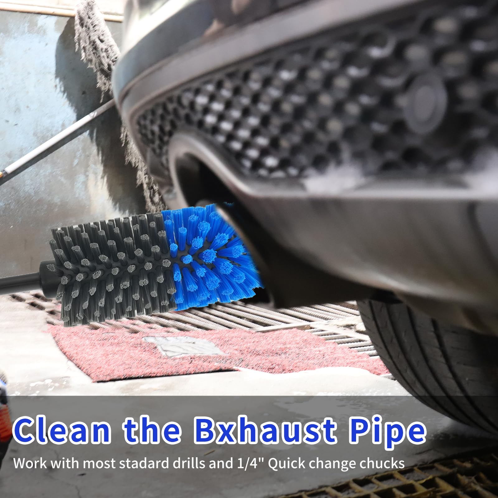 Soft Wheel Brush for Car - No Scratches -7 Soft Wheel Brush for Car - No Scratches -7