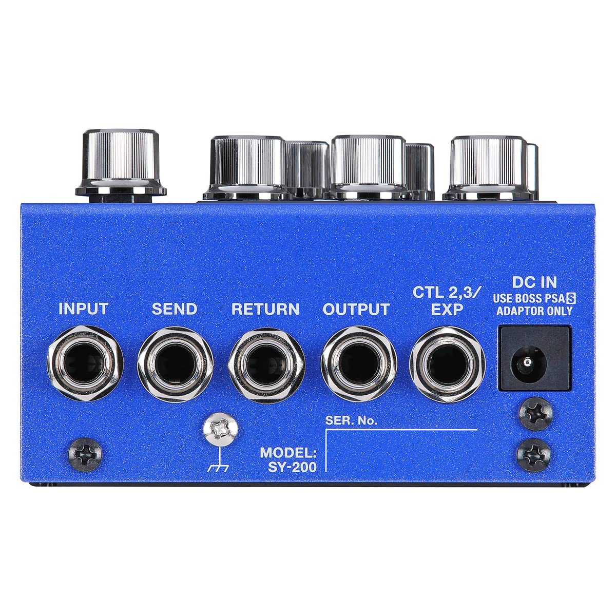 Boss SY-200 Synthesizer Effektgerät für Gitarre und Bass + keepdrum Netzteil 9v