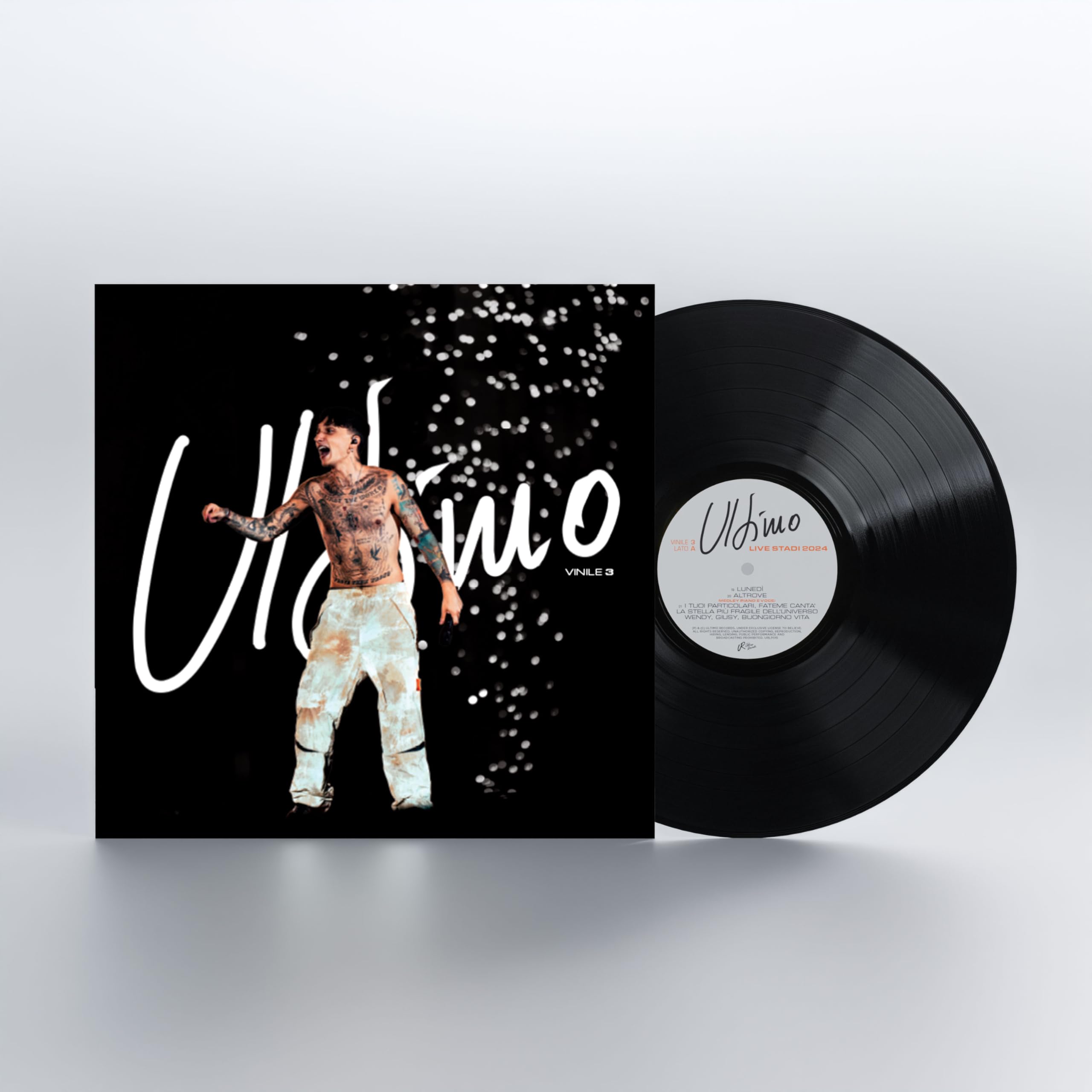 ULTIMO LIVE STADI 2024 - Box Quadruplo Vinile (autografato) - ESCLUSIVA AMAZON