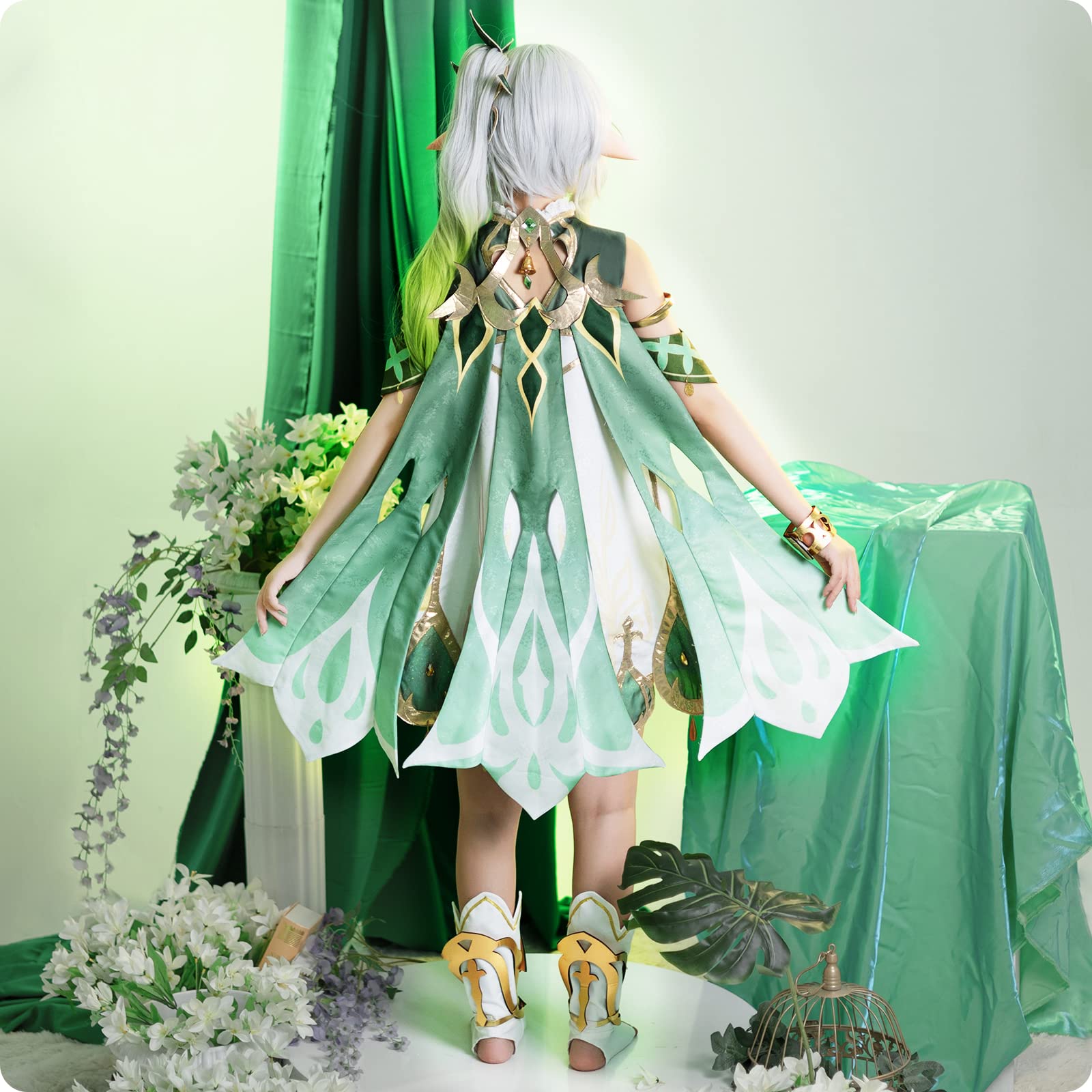 Amazon.co.jp: NOKIJP 原神 コスプレ ナヒーダ コスプレ衣装 スメール
