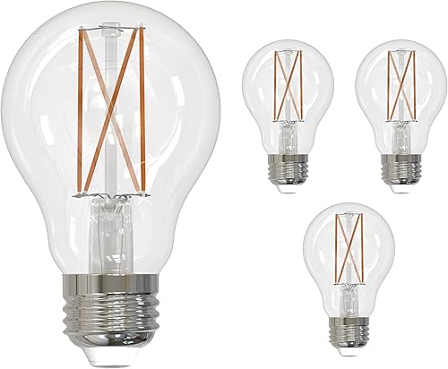 Miniatura 7 de Bulbrite Paquete de 10 bombillas LED de filamento 776774 compatibles con Título 24 Parte 6 JA8, 2700K, 8.5 vatios, 850 lúmenes, CRI 90, 120 voltios,