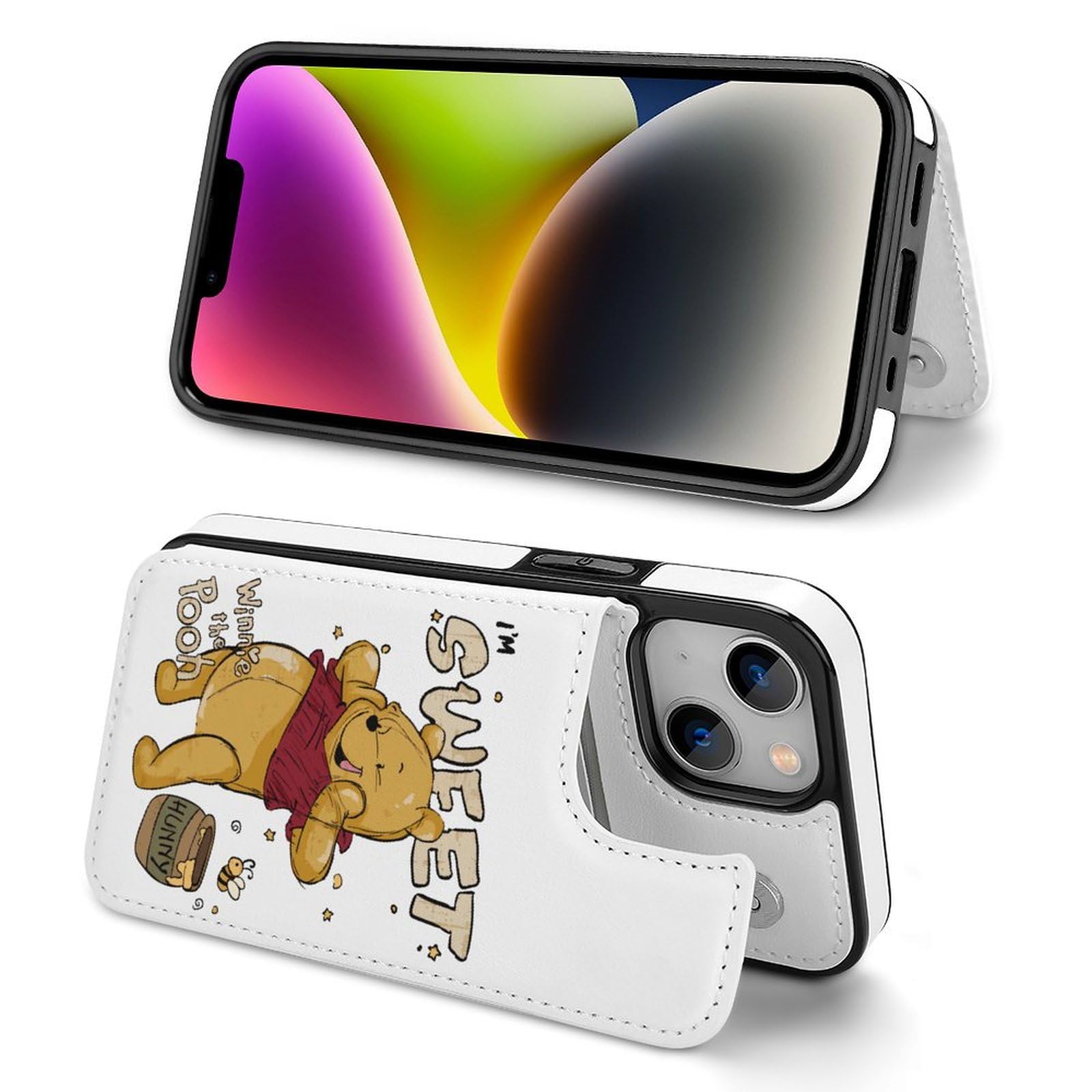 Amazon.co.jp: くまのプーさん iPhoneXR ケース 手帳型 スマホケース