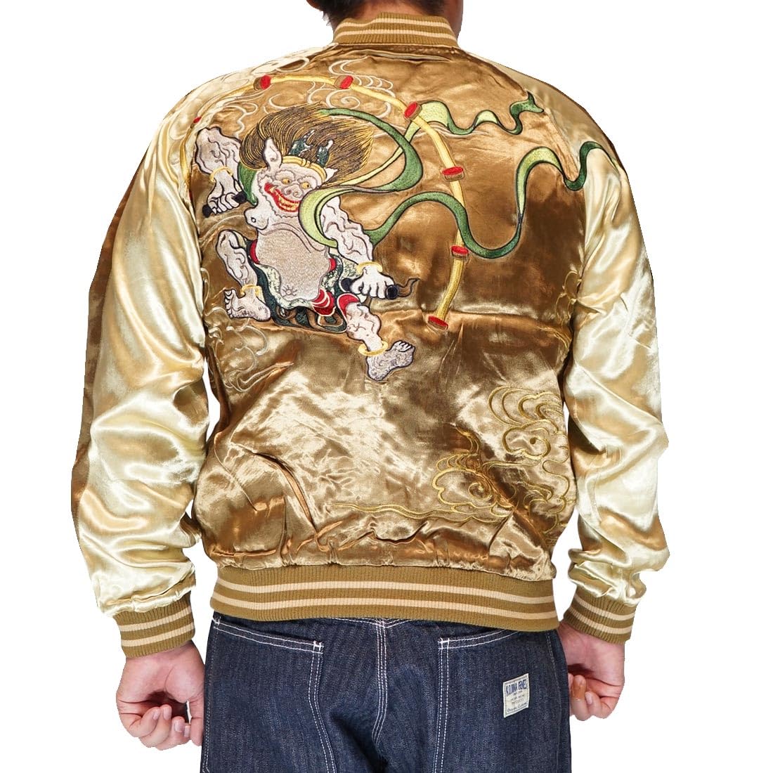 Amazon | [花旅楽団] ハナタビガクダン 和柄 スカジャン メンズ