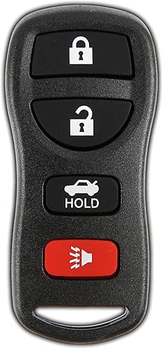 Miniatura 9 de KeylessOption Llavero de coche con control remoto de entrada sin llave para KBRASTU15-rojo (paquete de 2)