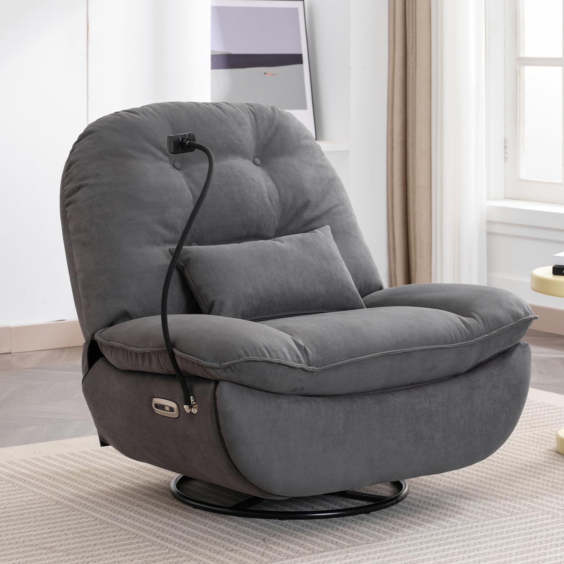 LIADTOP 270 Degree Power, Oversized Electric Recliner