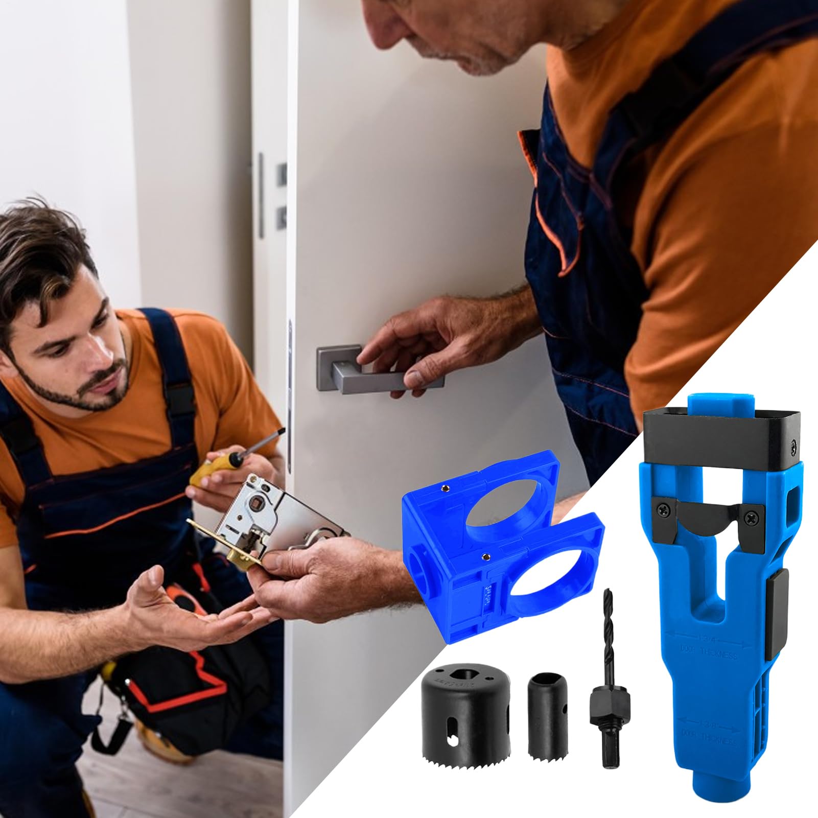 Kit Installation Verrou Dormant Pièces Détachées pour Serrures