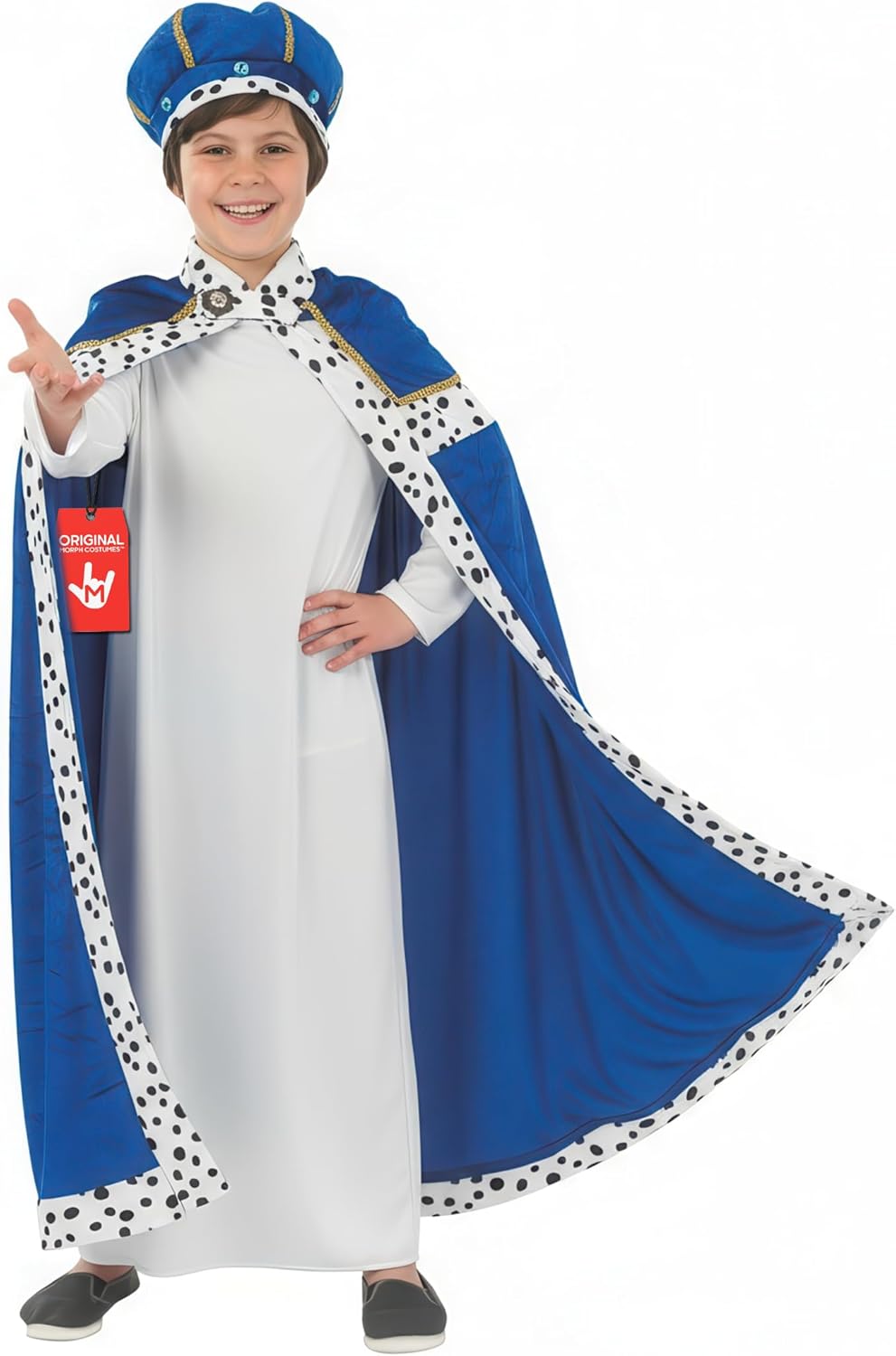 fun shack Blue Wiseman Costume Kids, Wise Man Costume for Boys, Boys Christmas Costumes, Nativity Costumes for Kids