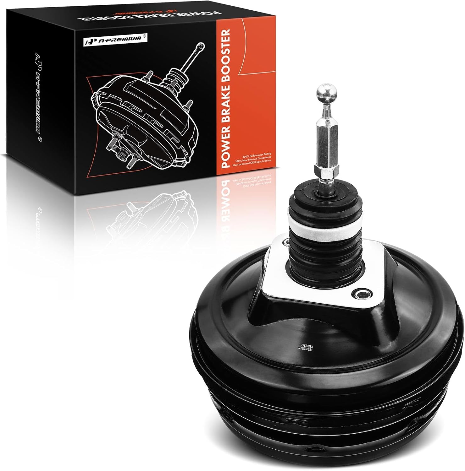 A-Premium Vacuum Power Brake Booster Compatible with Volkswagen Passat 2002-2005 & Audi A4 2002-2010, A4 Quattro 2002-2009, A6 2002/2004, A6 Quattro 2002-2005, S4 2004-2009, S6, S8 & Seat Exeo 2011