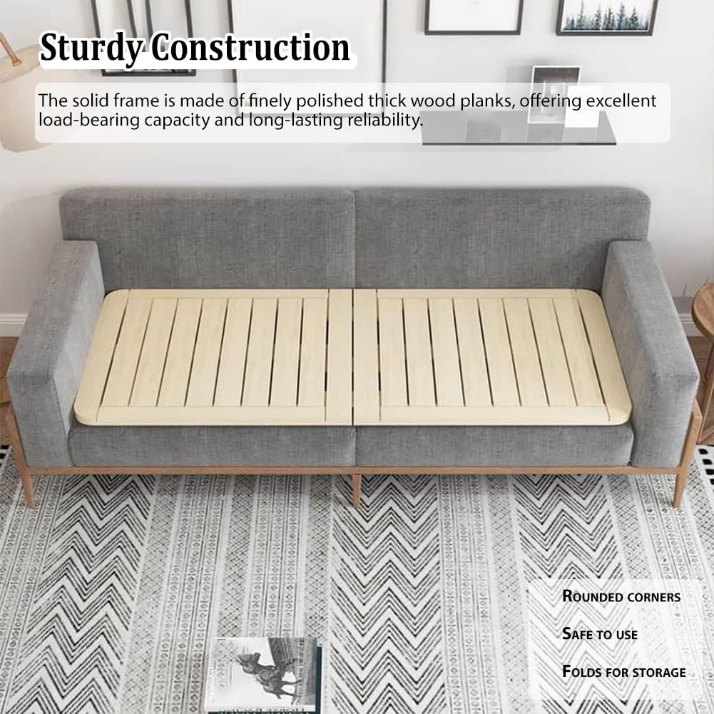 Wooden Bed Slats To Support The Mattress Underneath,Can Replace The Wooden Slats of A Single Bed Frame,The Spring Mattress To Support The Mattress on The Wooden Floor,60*120cm/23.62*47.24in