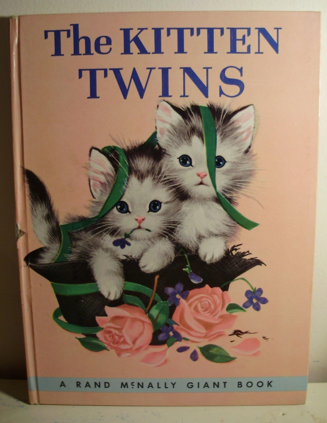 The Kitten Twins - Rand Mcnally Giant Book Hardcover – January 1, 1965