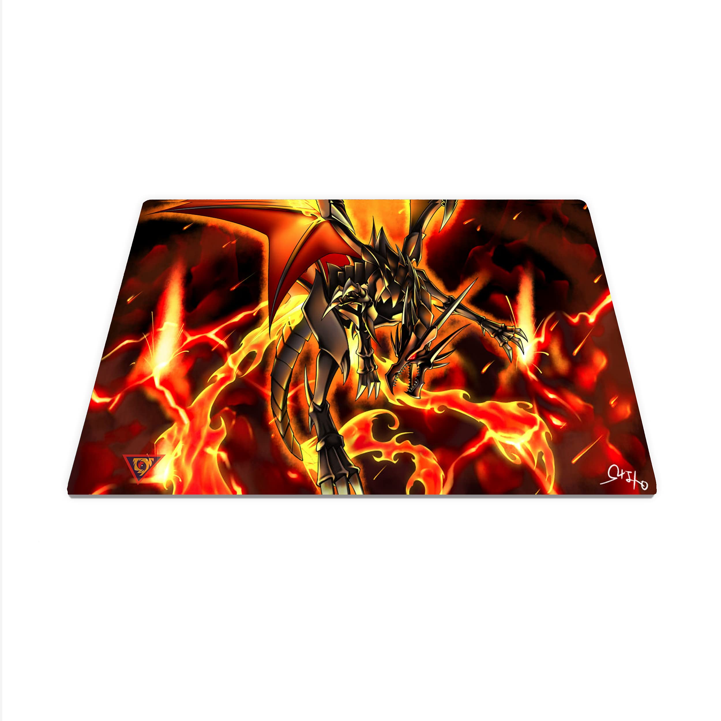 Tappetino Da Gioco Yu-Gi-Oh! – Red-Eyes Black Dragon – 24x14 Pollici – Antiscivolo – Usabile Come Mousepad - Foto 2