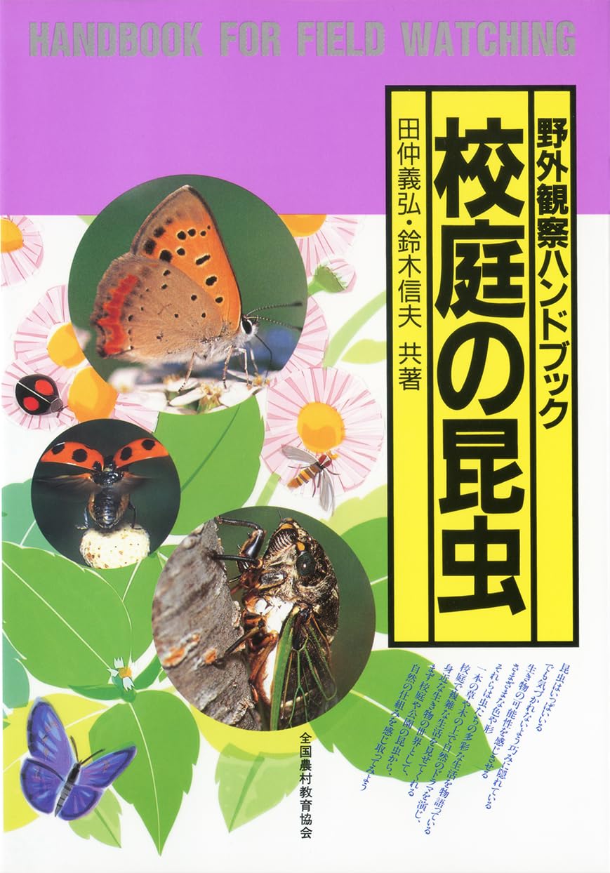 校庭の昆虫 (野外観察ハンドブック) | 田仲 義弘, 鈴木 信夫 |本