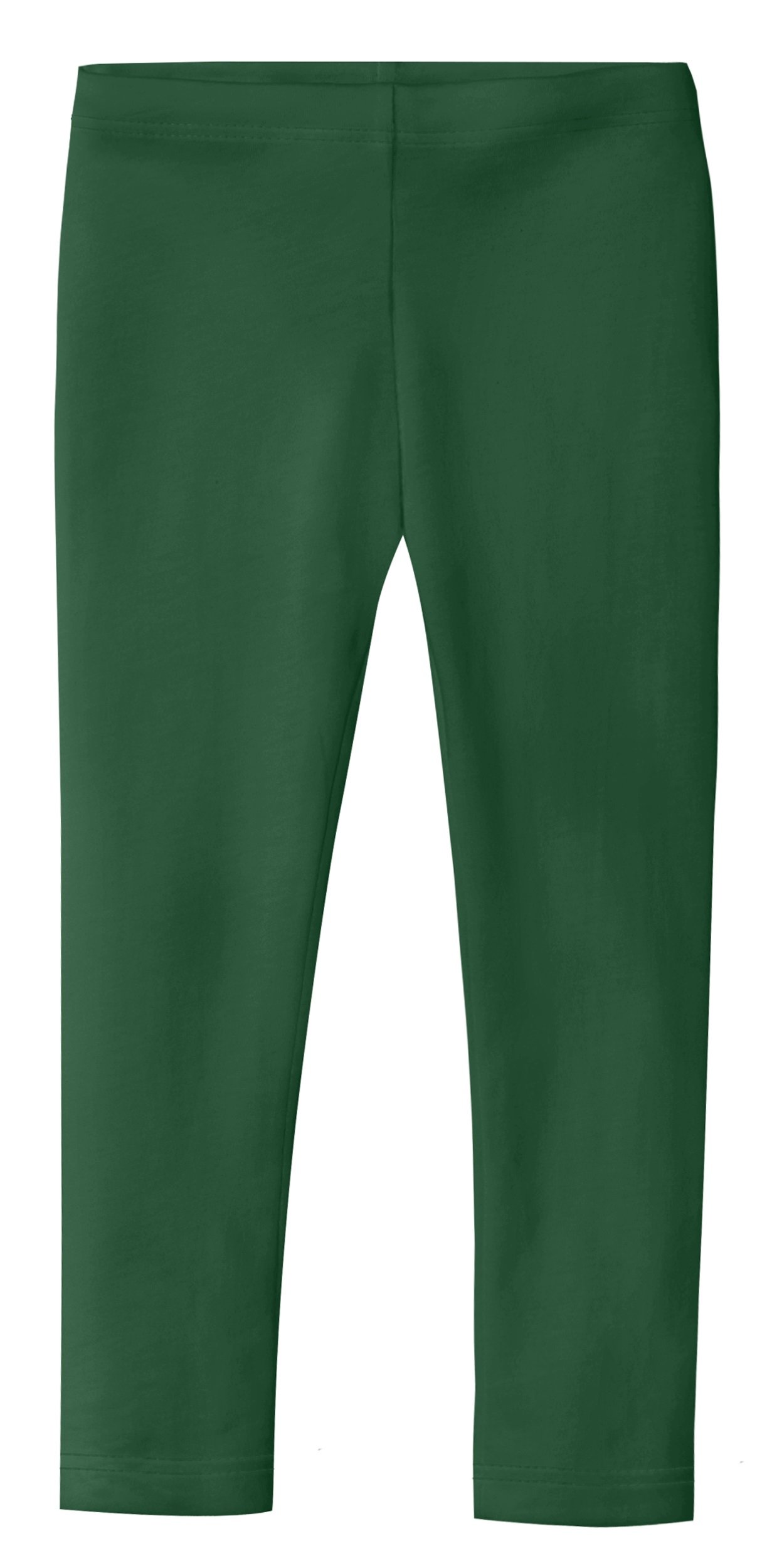 City Threads Girls' Leggings in 100% Cotton for School Uniform or Play - Made in USA!