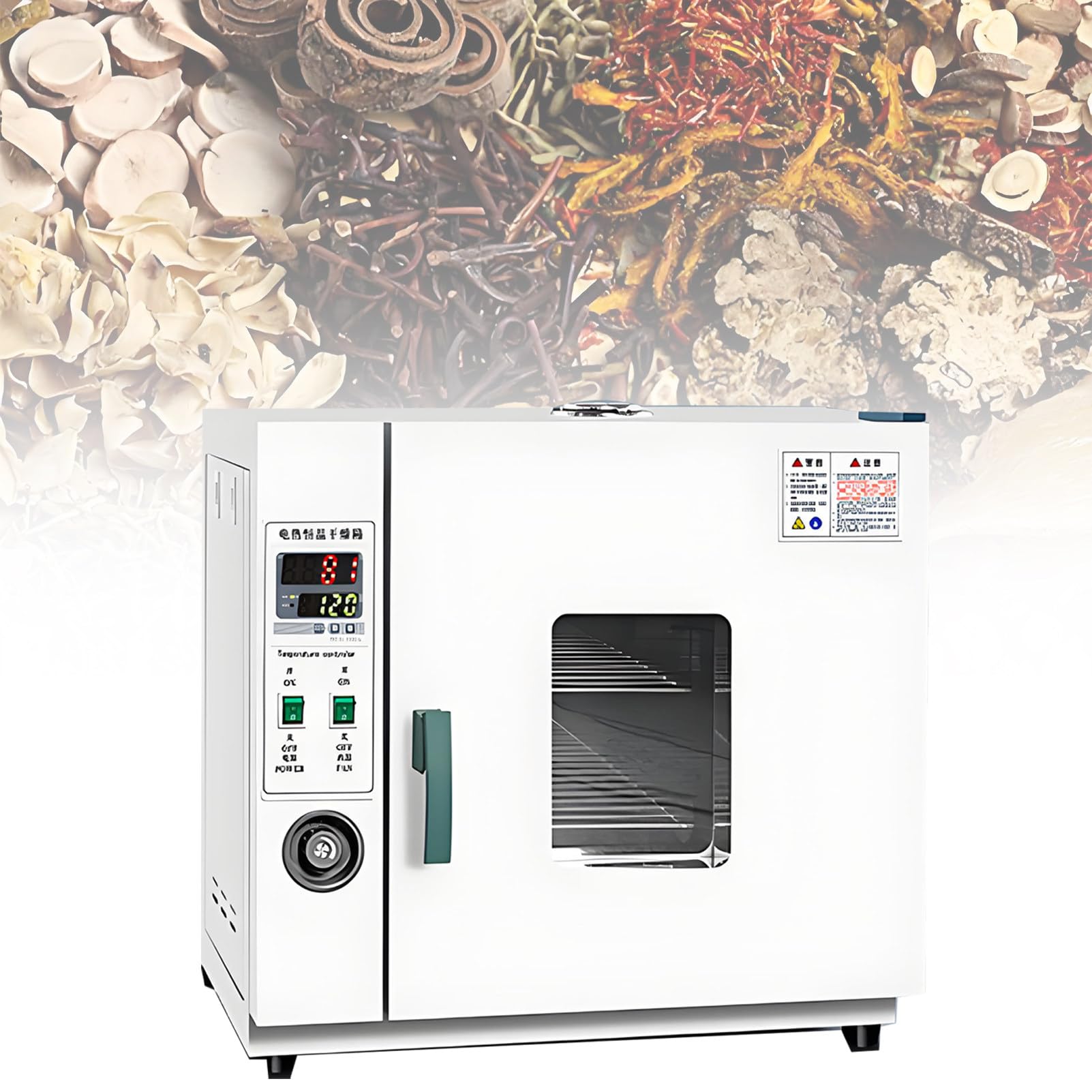 Horno De Secado De Laboratorio, Horno De Secado RáPido De Temperatura Constante, con CalefaccióN EléCtrica, para Secado Y Calentamiento En Laboratorios. 16L