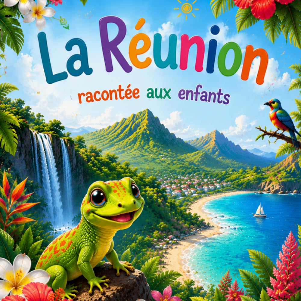 La Réunion, racontée aux enfants : mille merveilles et aventures à découvrir pour les 6 à 12 ans