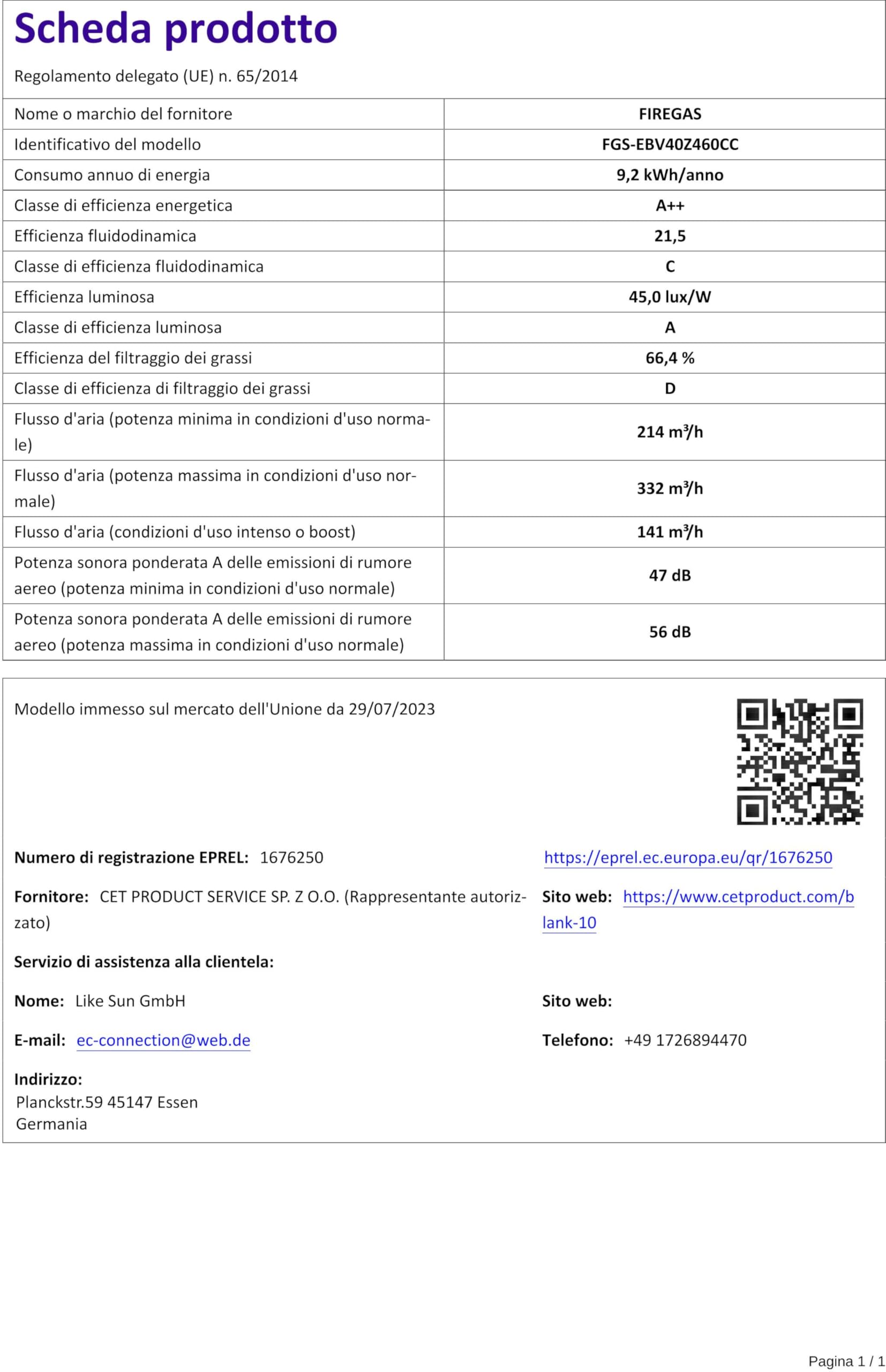 GASLAND UC60BS Cappa Aspirante Doppio Motore 60 Cm, Nera Con Filtro Carbone - Foto 13