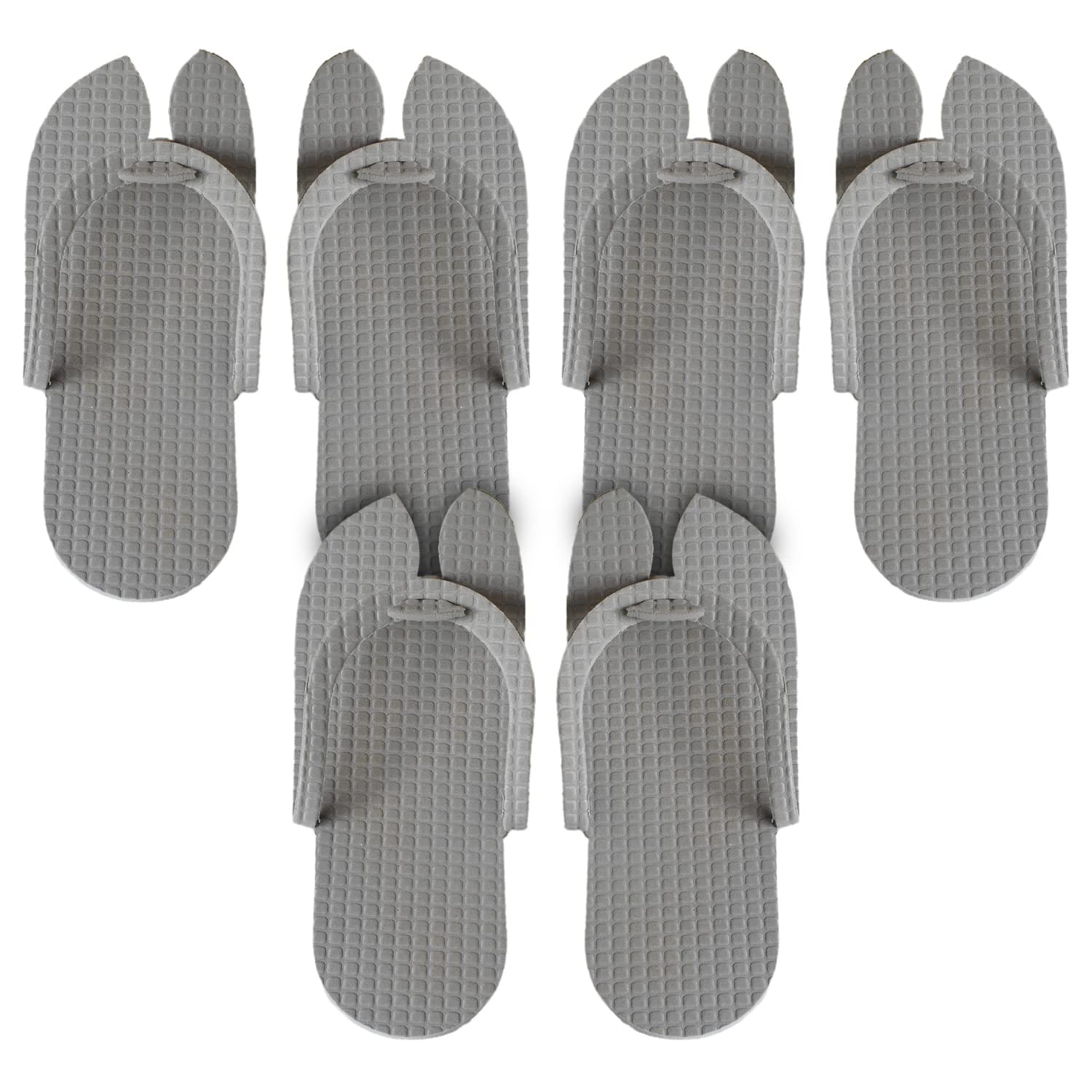 Urbane Home Rubber Bathroom Slipper for Men & Women 3 Pair (Grey) (B0C7L91GC3) Amazon Price History, Amazon Price Tracker