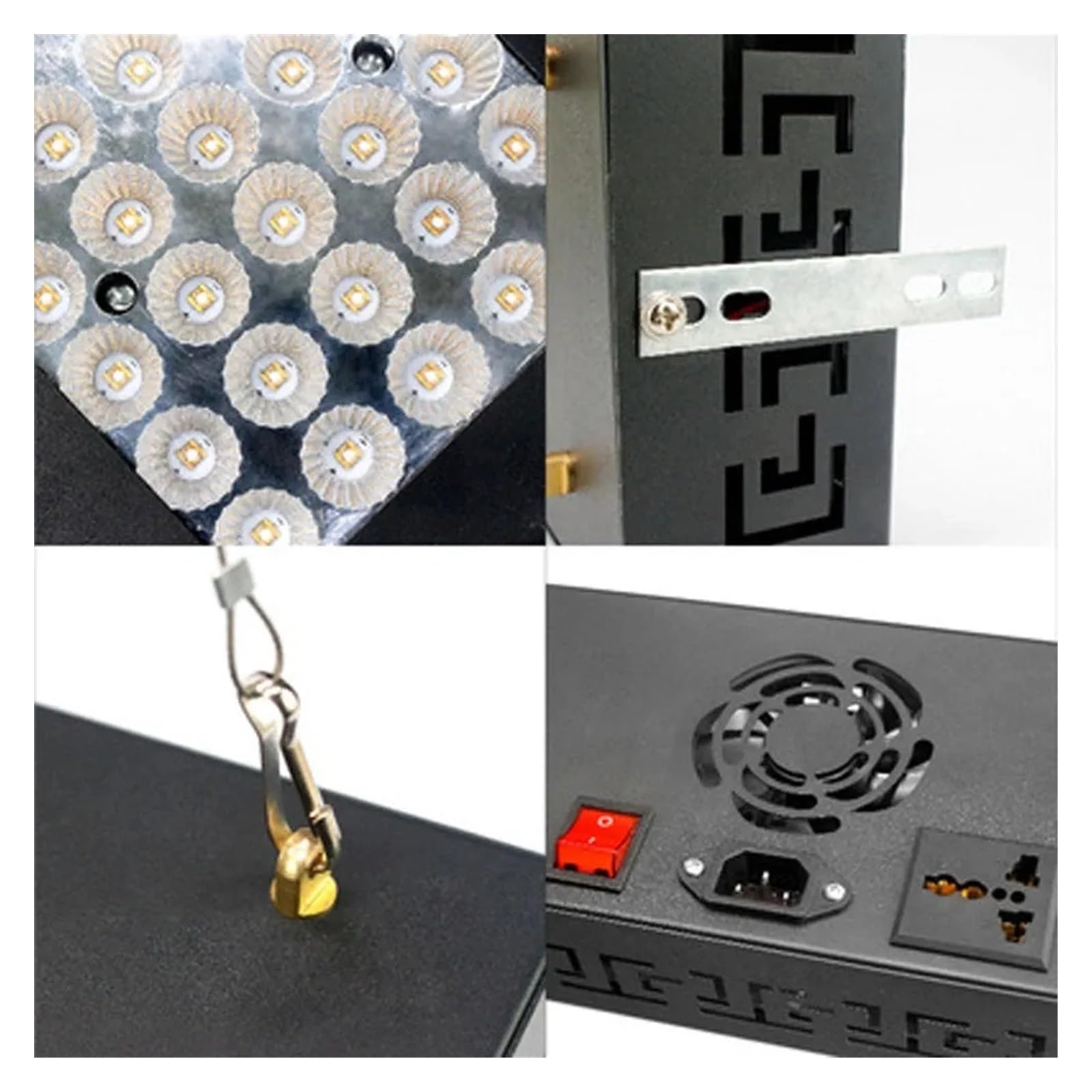 UV-Härtungslampe, 4000W 8000W LED UV-Kleber UV-Härtung 405nm 395nm 385nm 415nm Harz Druckfarbe Siebdruckplatte Herstellung Lampe