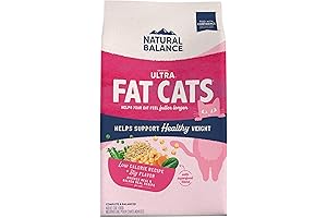 Natural Balance Fat Cats: Unparalleled Weight Loss Support for Overweight Felines