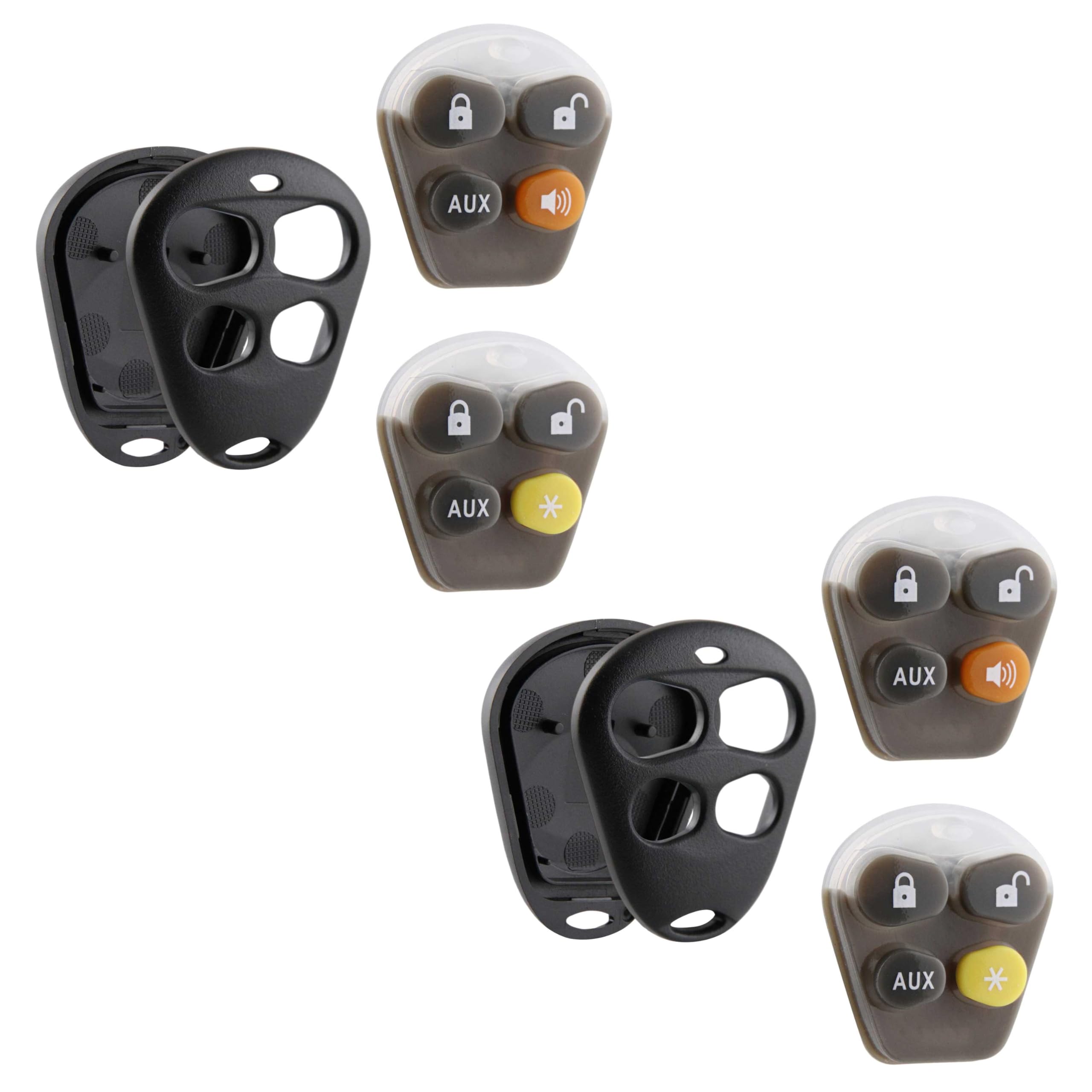 Amazon.com: Key Fob Keyless Entry Remote Shell Case & Pad fits