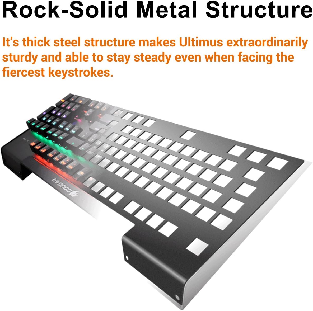 Exclusive Discount π₯ Cougar ULTIMUS RGB1 Metal-Based RGB Mechanical Gaming Keyboard with Red Switches Up To 60% OFF Cougar ULTIMUS RGB1 Metal-Based RGB Mechanical Gaming Keyboard with Red Switches