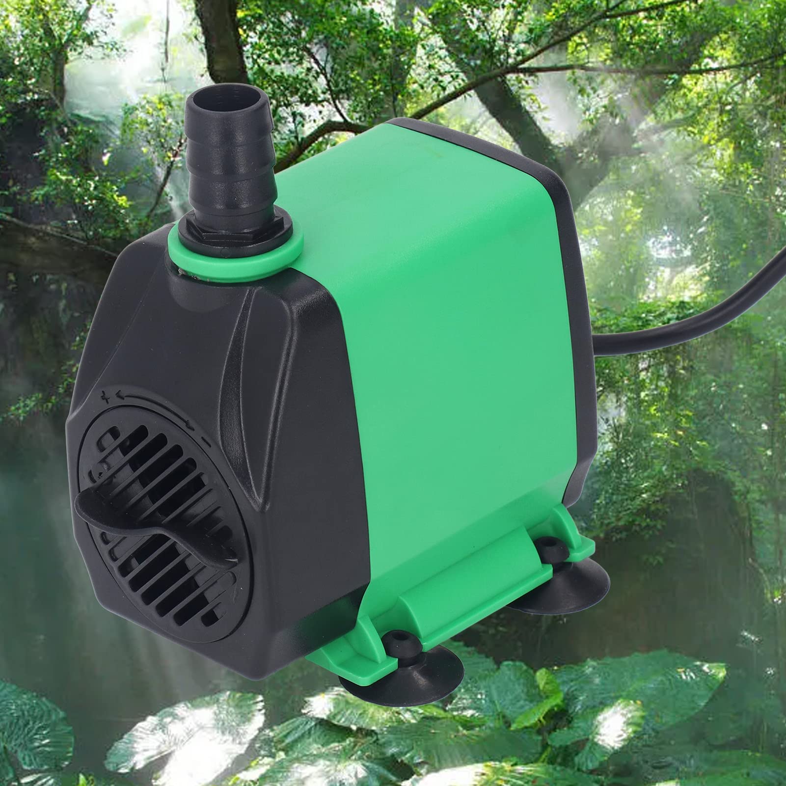 Bomba de Agua Sumergible, Flujo de 2000L/H, Bomba de Fuente de Elevación de 3 Metros para Tanque de Peces, Estanque, Acuario, Riego Hidropónico