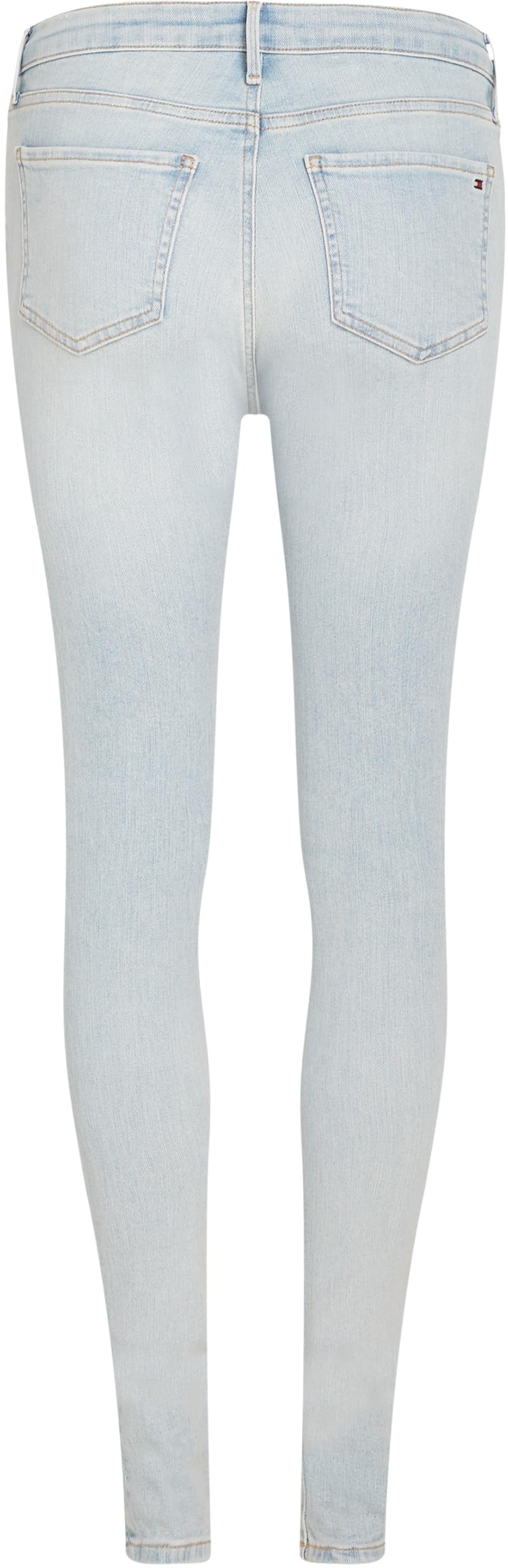 Tommy Hilfiger Damen Como Skinny RW Sky WW0WW44369 Como Skinny Rw Sky Ww0ww44369
