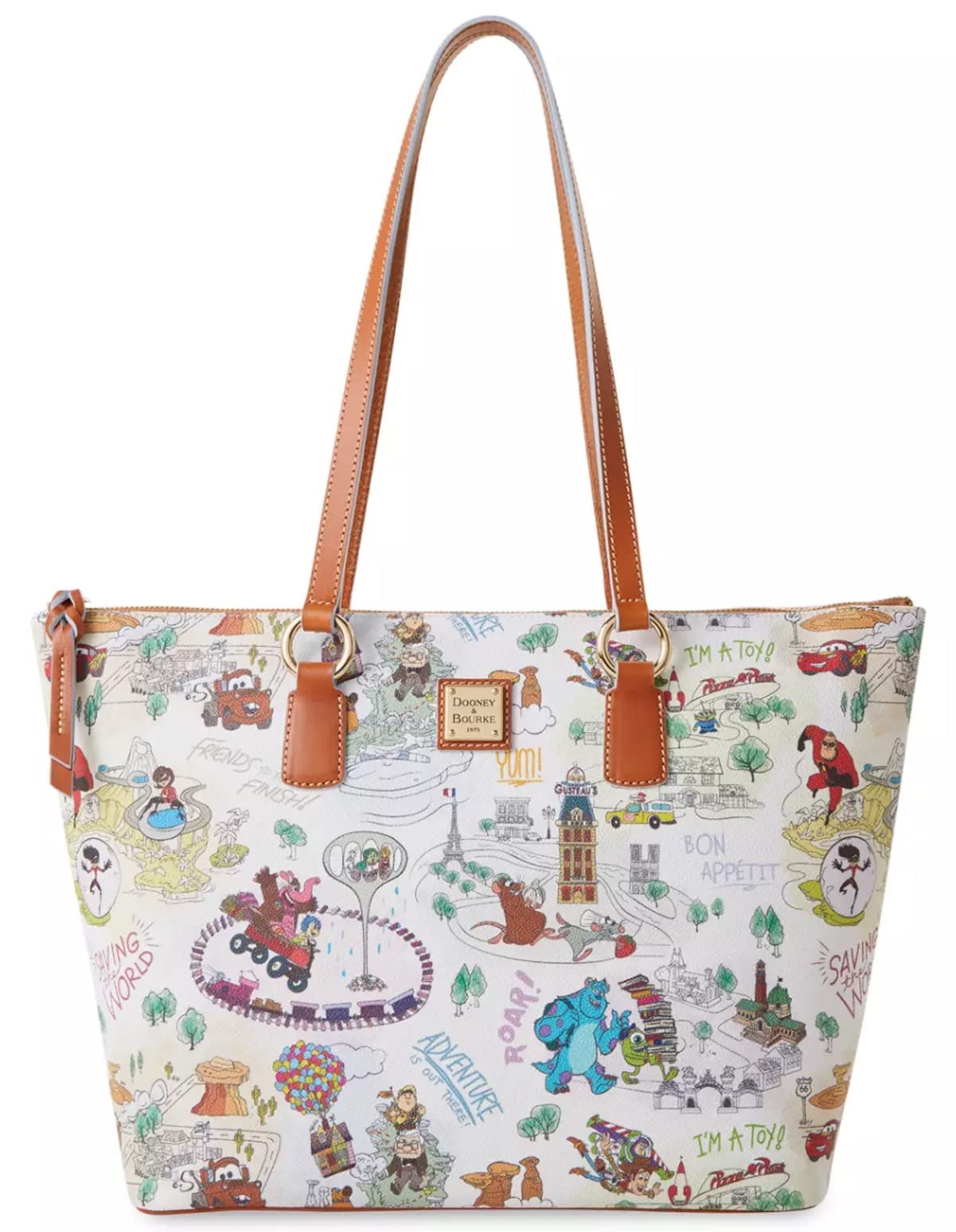 Buy Disney Dooney & Bourke Pixar Movies Up, Toy Story, Monsters