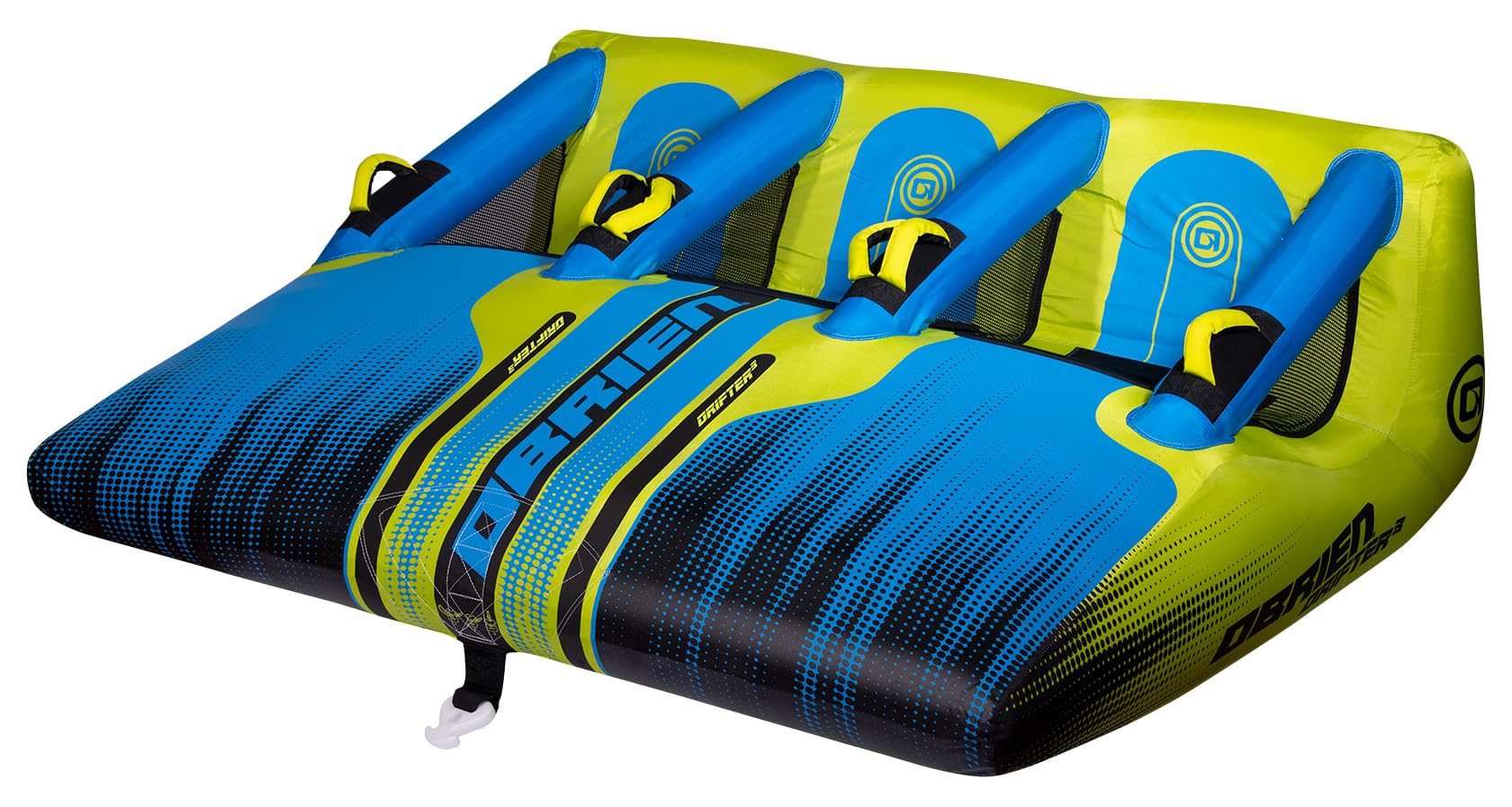 O'Brien Drifter Towable Tube for 2 or 3 People Sit Down Cockpit Style