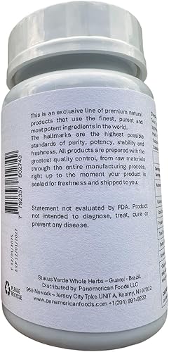 Miniatura 3 de Status Verde Canela de Velho + Sucupira 500 mg (60 cápsulas) Vitaminas a base de plantas