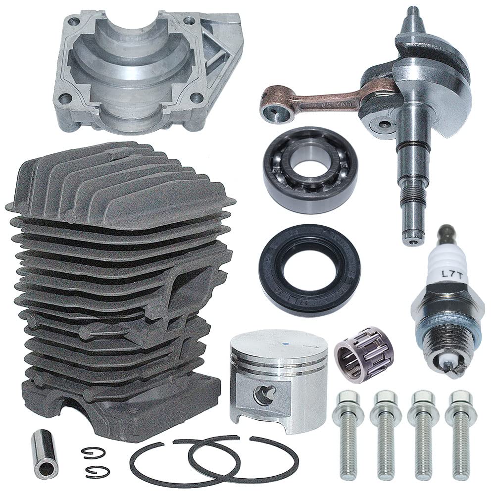 Zestaw cylindra do tuningu Zestaw tłoka cylindra wał korbowy z wymianą świecy zapłonowej pasuje do Stihl MS390 MS290 MS310 029 039