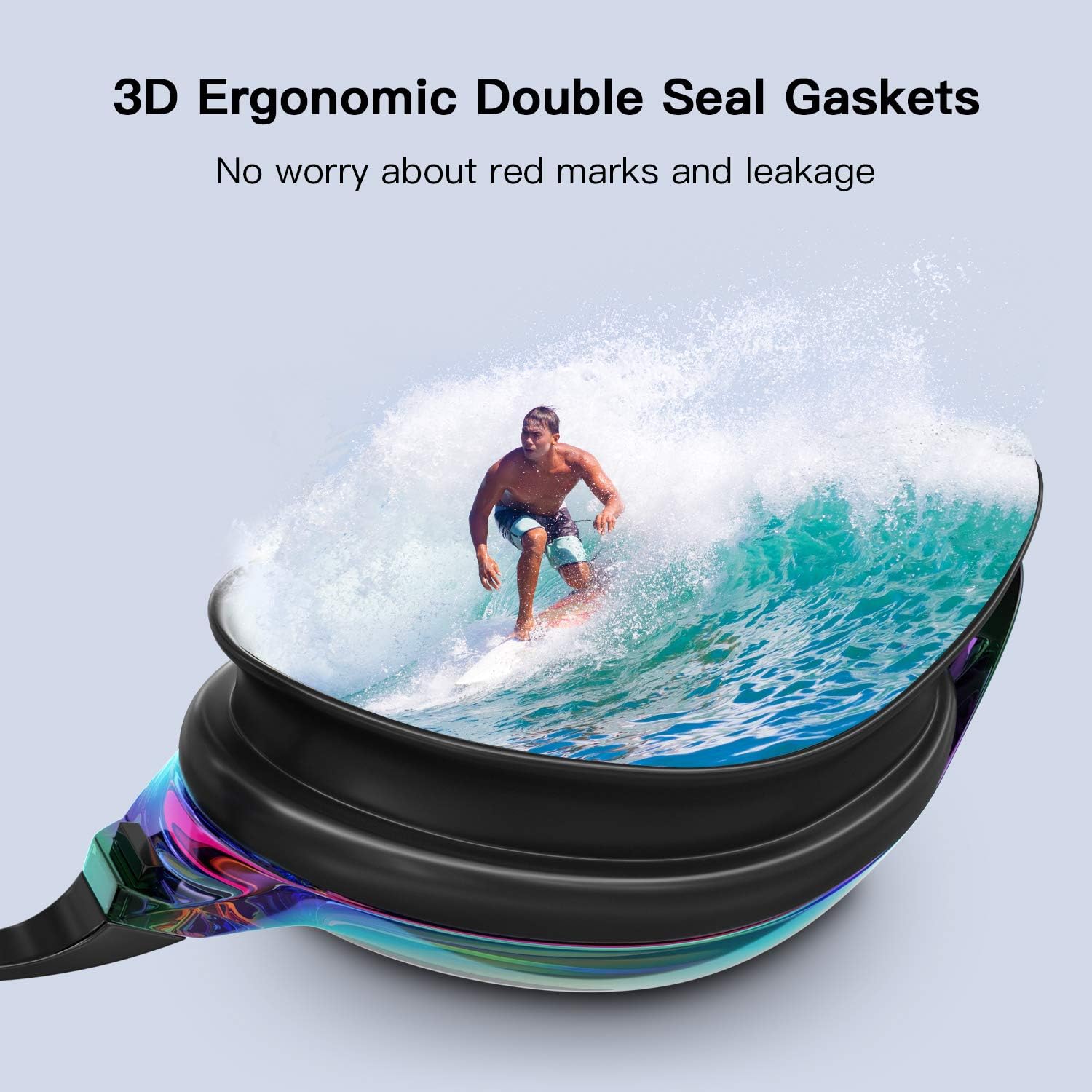 Aegend Swim Goggles, Swimming Goggles Anti-Fog for Man Women Youth Adult : Sports & Outdoors