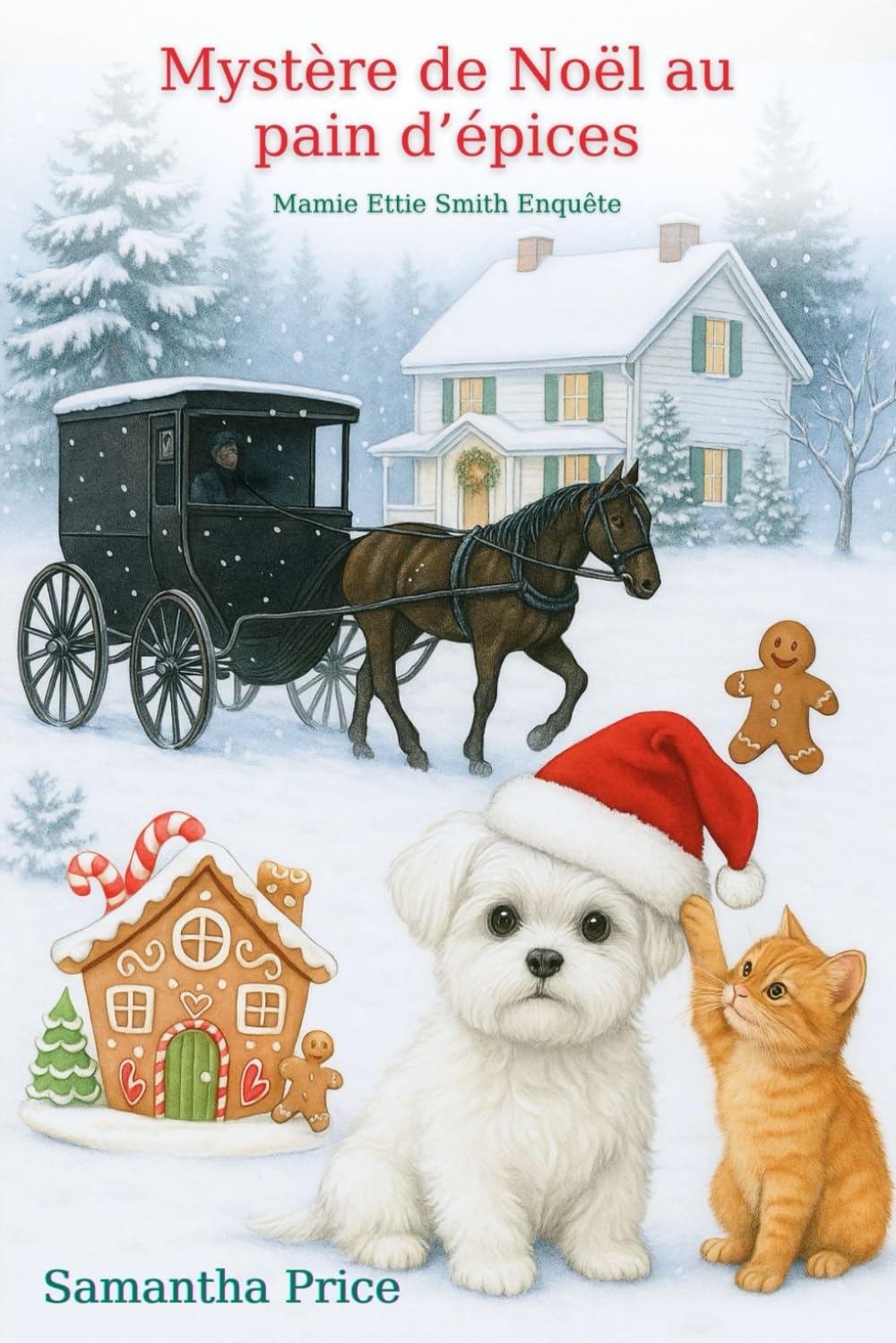 Mystère de Noël au pain d’épices: un cosy mystery de Noël (Mamie Ettie Smith Enquête)